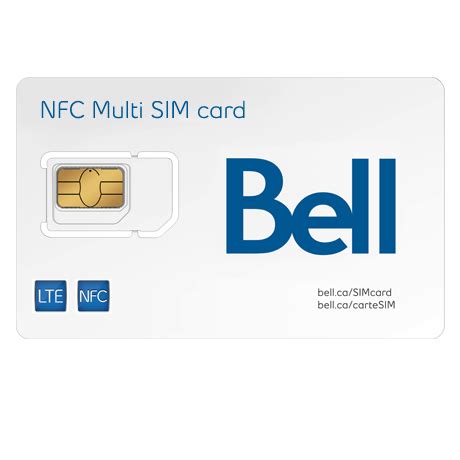 nfc sim card bell|bell mobility sim card.